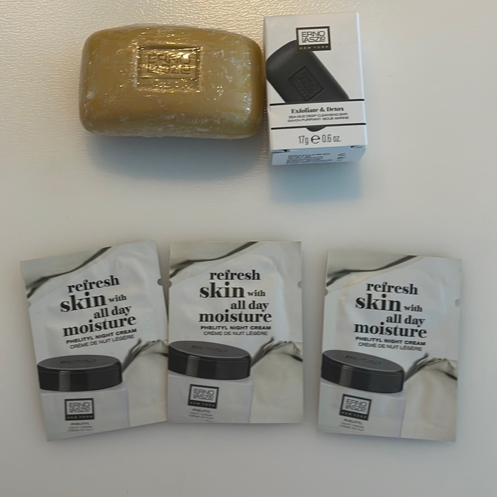 Erno Laszlo phelityl cleansing bar night cream